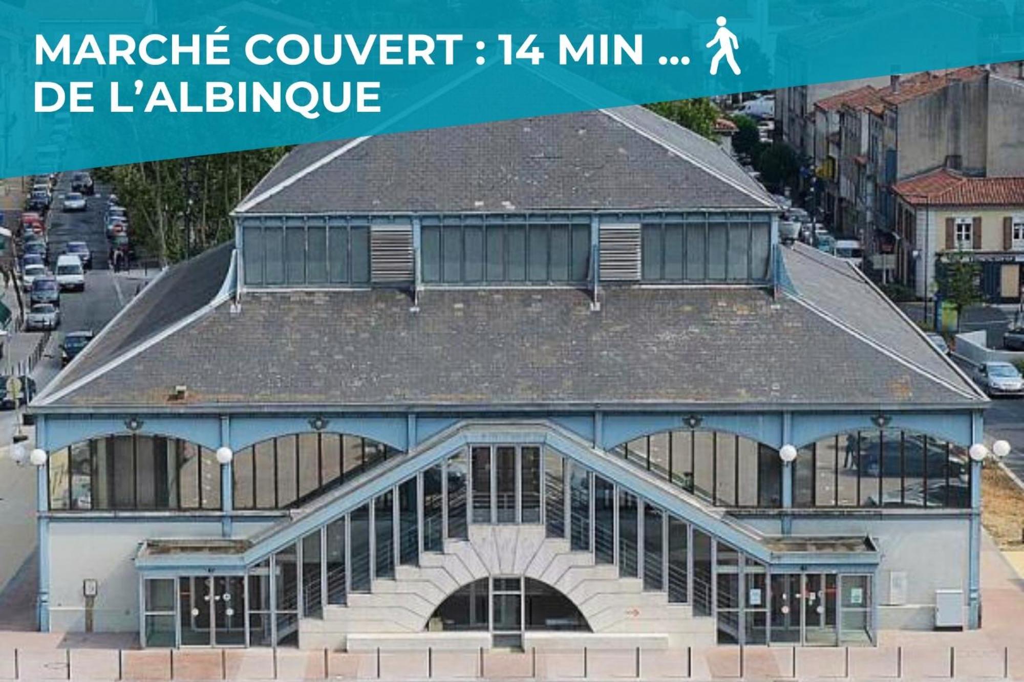 L'Intemporel - T2 Terrasse Couverte En Hypercentre Кастр Экстерьер фото